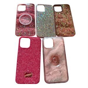 iPhone 12 Pro Max Sparkle Case Bundle Glitter OtterBox Symmetry PopSocket